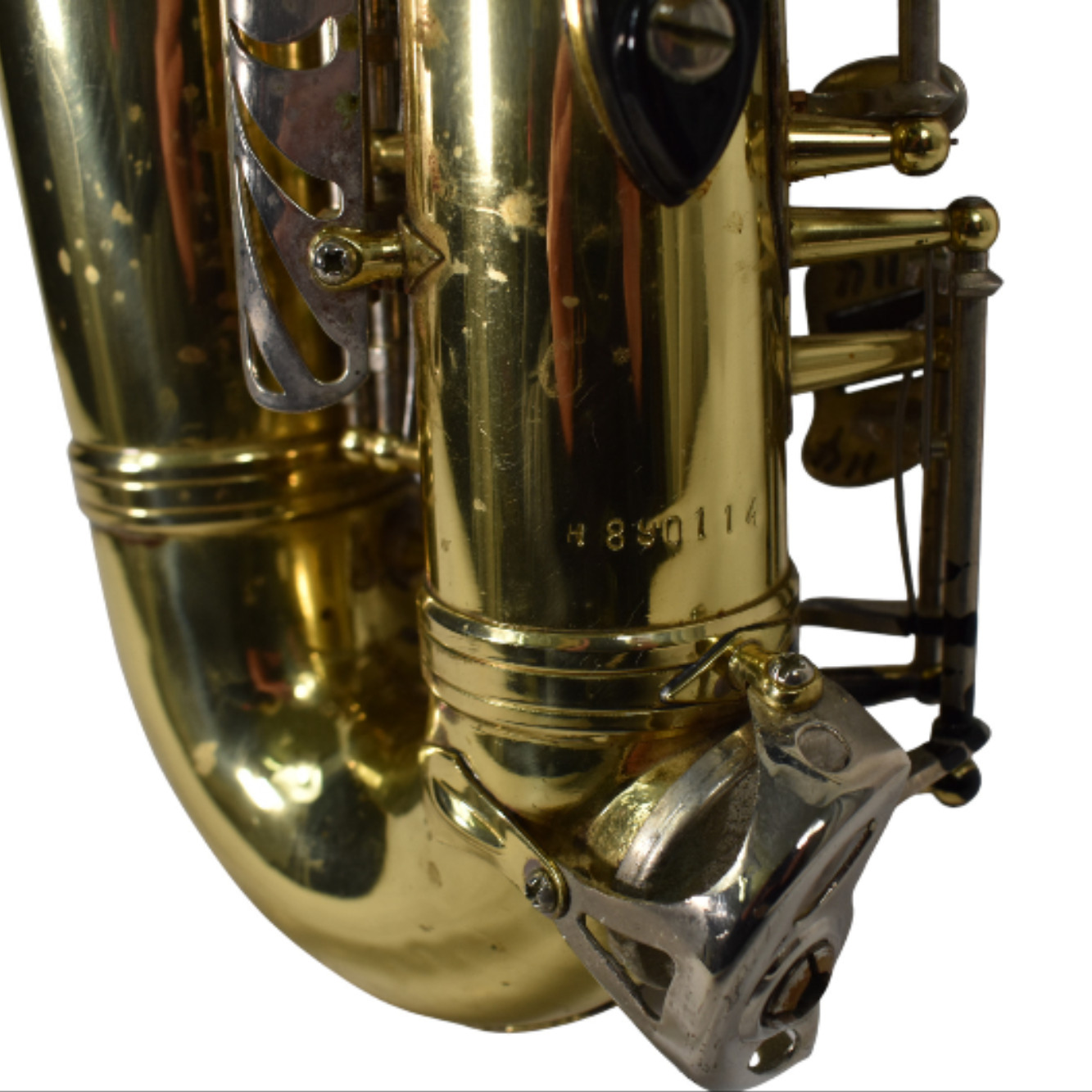 Saxophone alto Carlson à remettre en état État correct - Vue 5 - 
